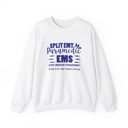 EMS Unisex Crewneck Sweatshirt – You bring comfort when fear takes over