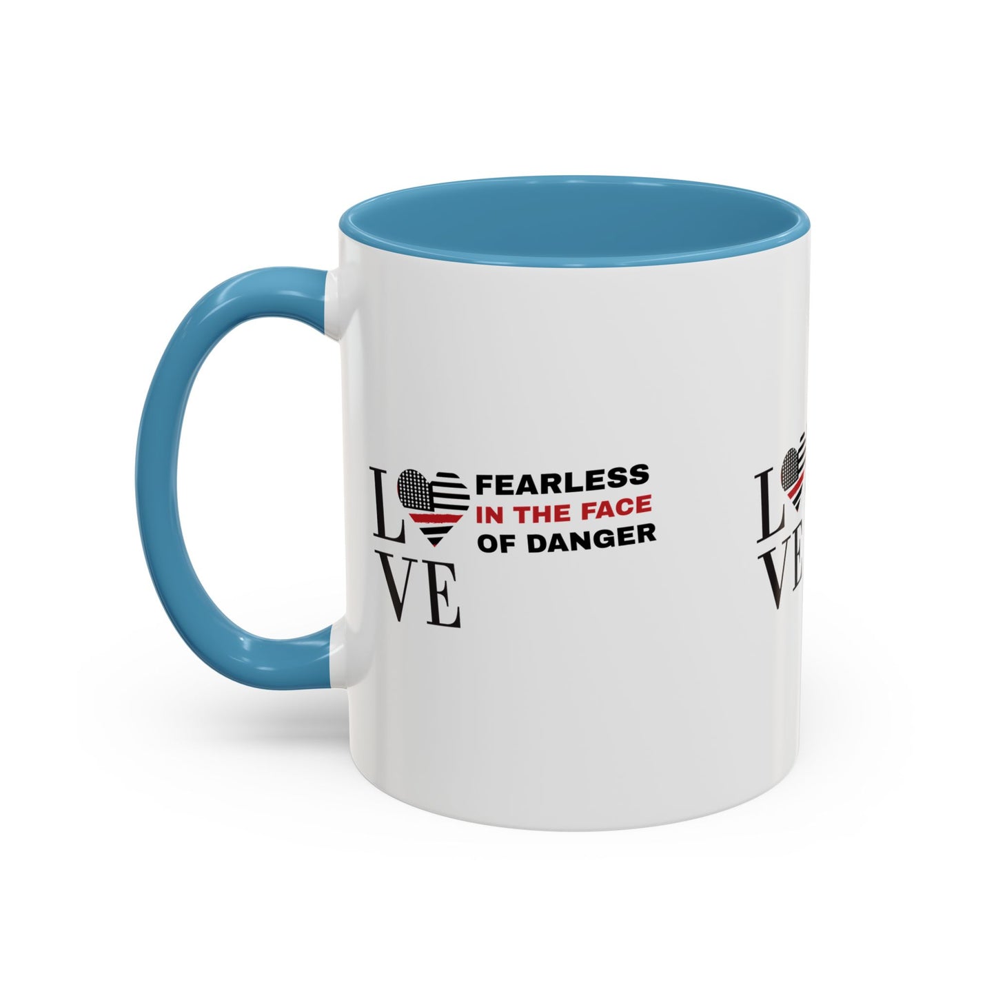Firefighter Accent Coffee Mug – Fearless in the face of danger