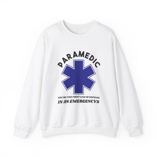 EMS Unisex Crewneck Sweatshirt – You’re the first line of defense in an emergency