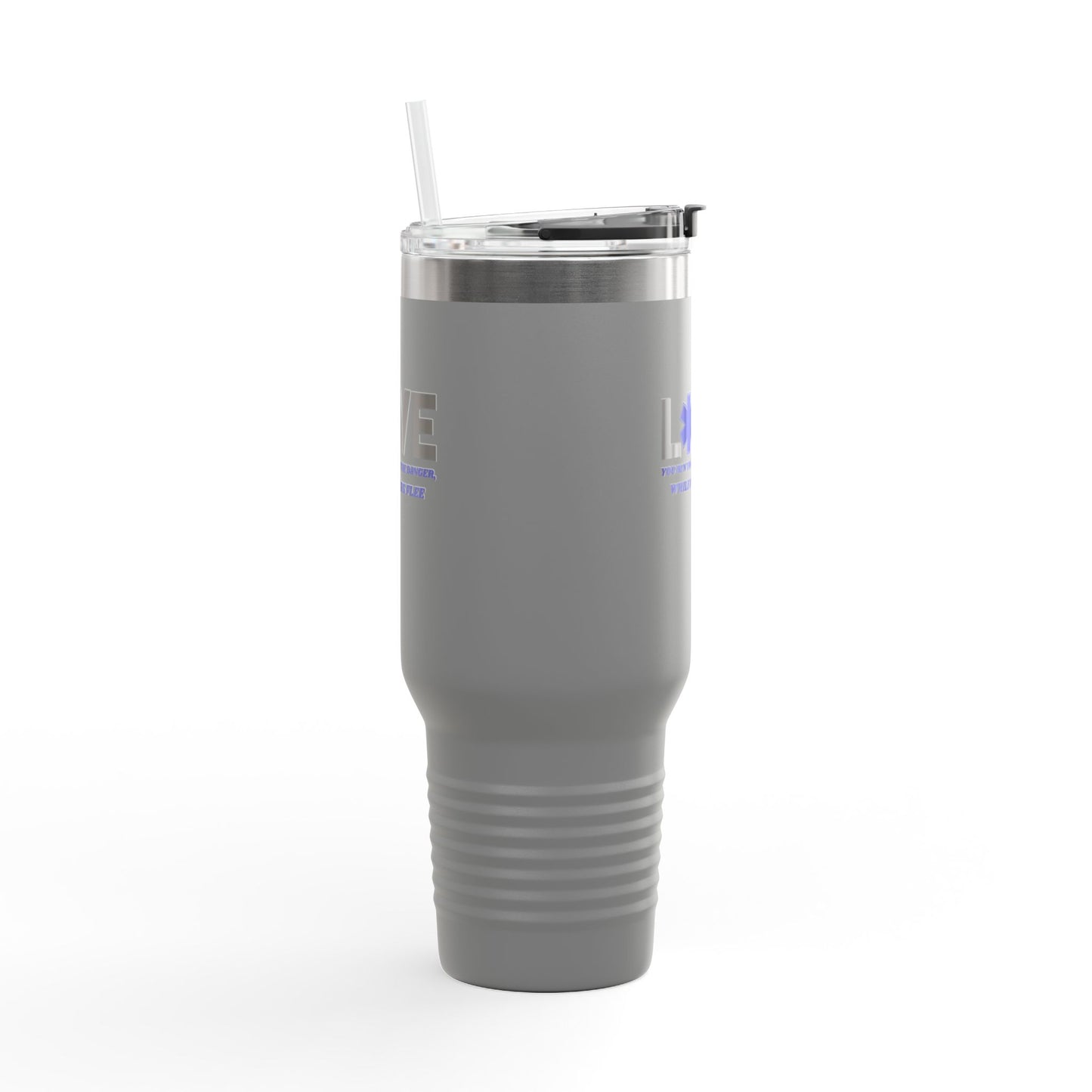 EMS Insulated Travel Mug, 40oz - You run toward the danger, while others flee
