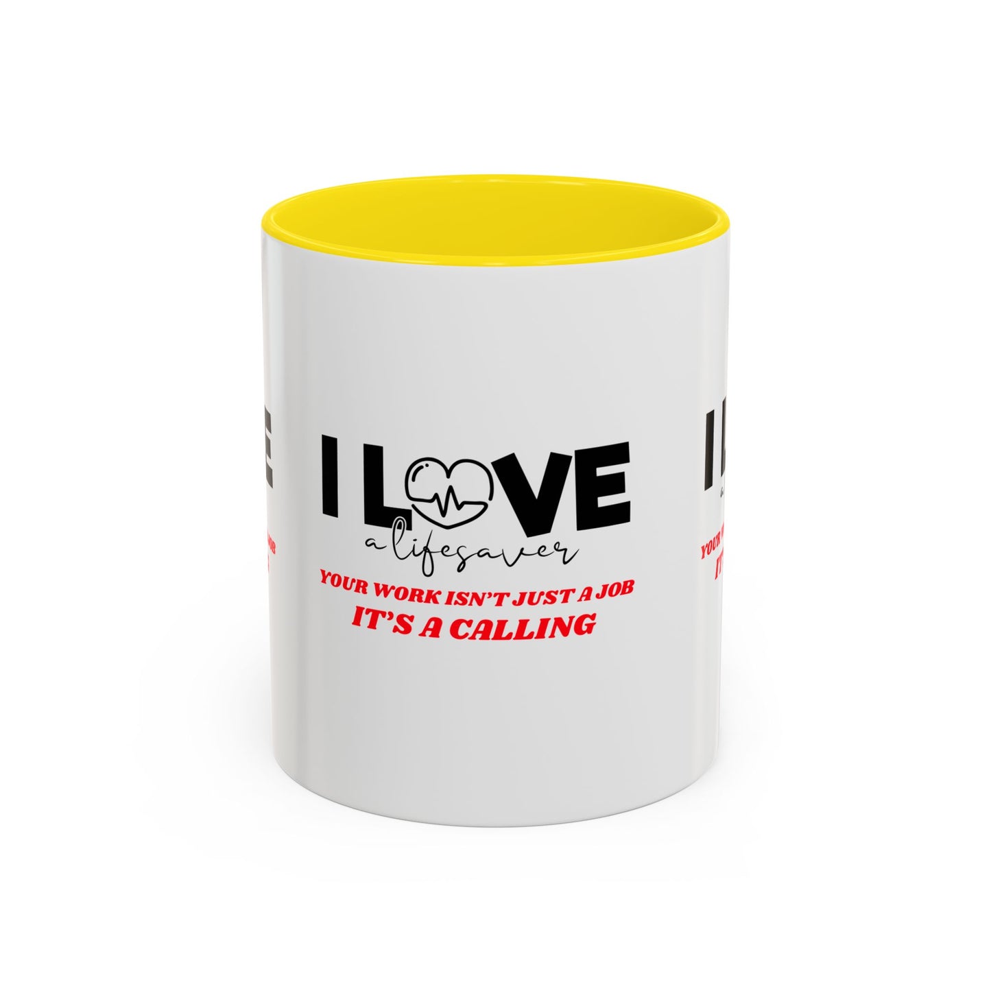 EMS Accent Coffee Mug – Your work isn’t just a job, it’s a calling