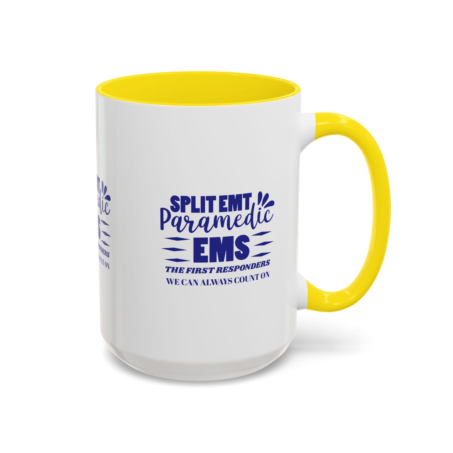 EMS Accent Coffee Mug – EMS: the first responders we can always count on