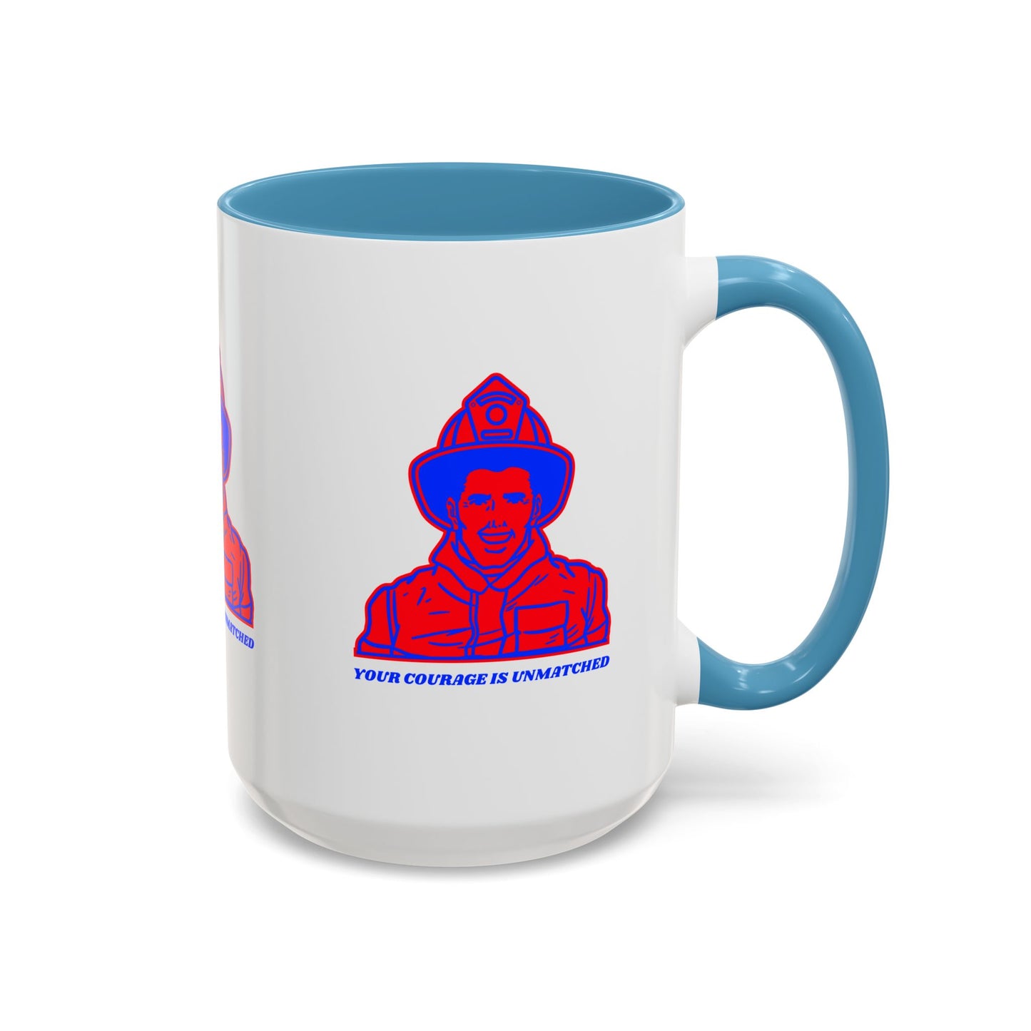 Firefighter Accent Coffee Mug – Your courage is unmatched