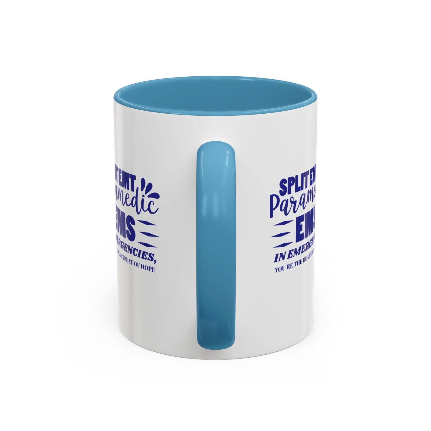 EMS Accent Coffee Mug – In emergencies, you're the heartbeat of hope
