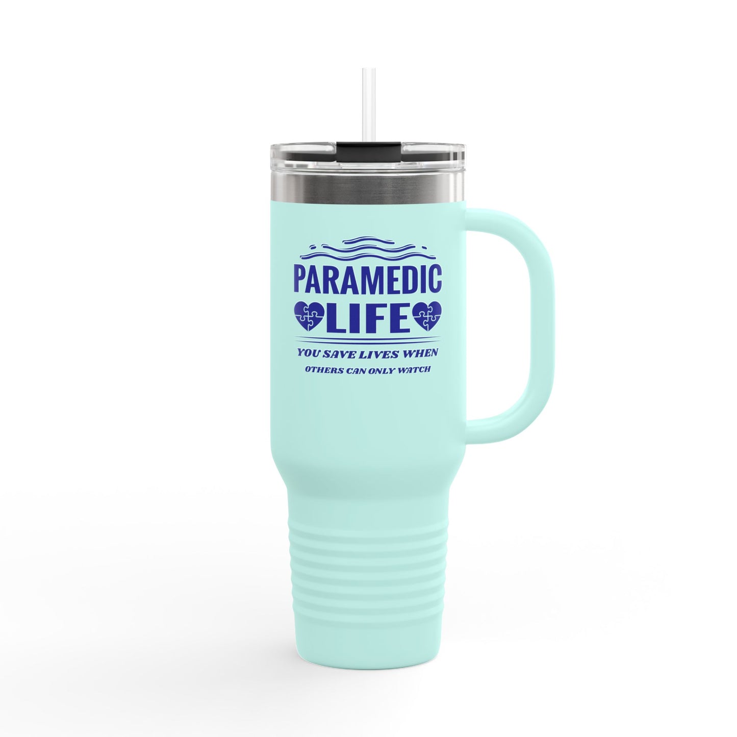 EMS Insulated Travel Mug, 40oz - You save lives when others can only watch