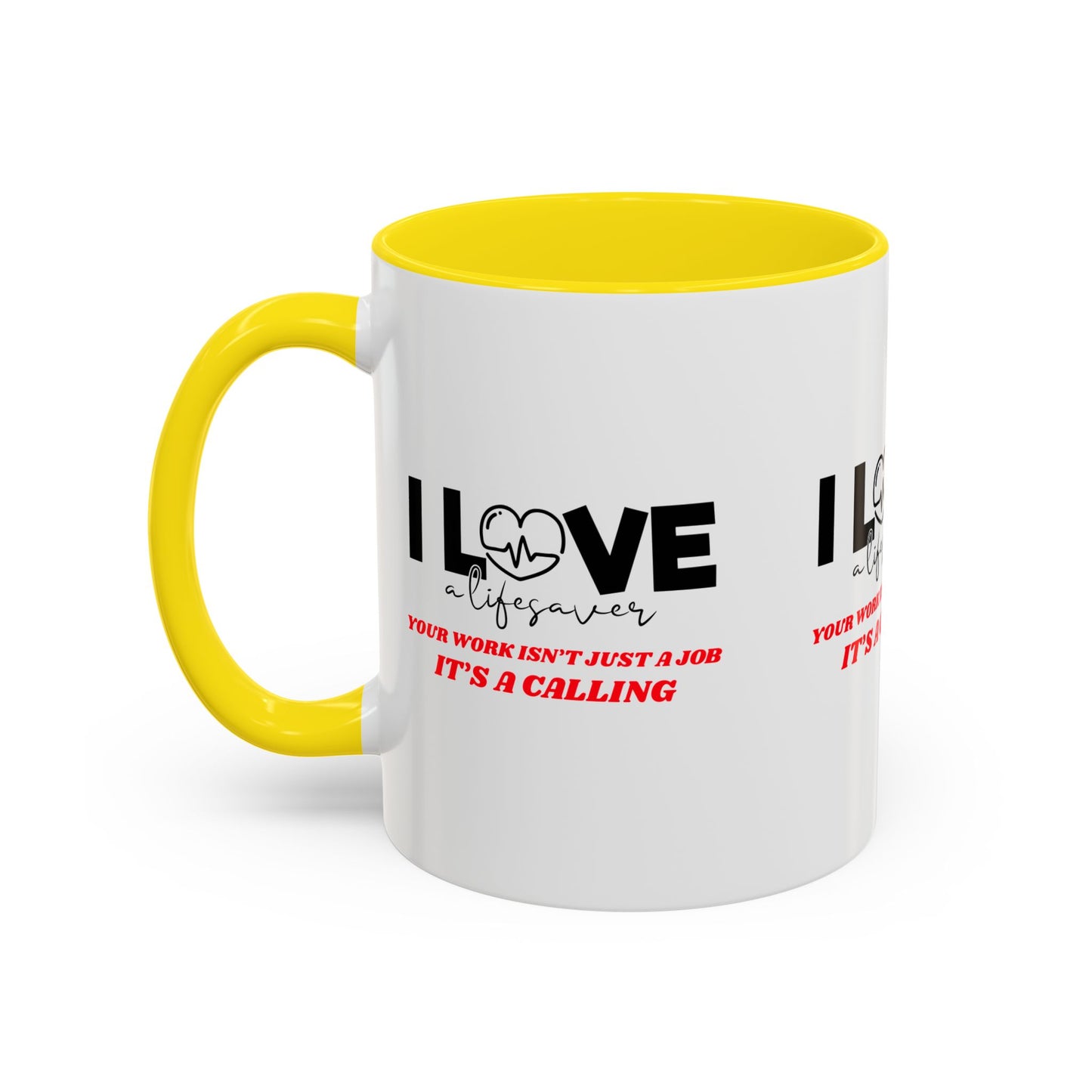 EMS Accent Coffee Mug – Your work isn’t just a job, it’s a calling