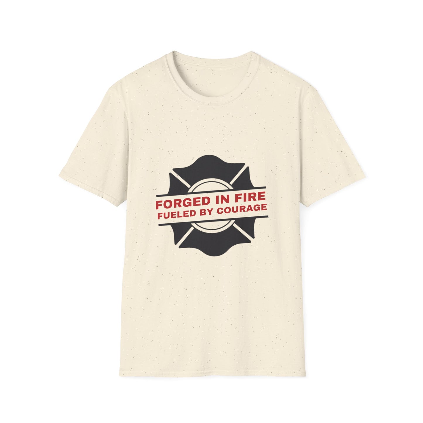 Firefighter Softstyle T-Shirt – Forged in fire, fueled by courage