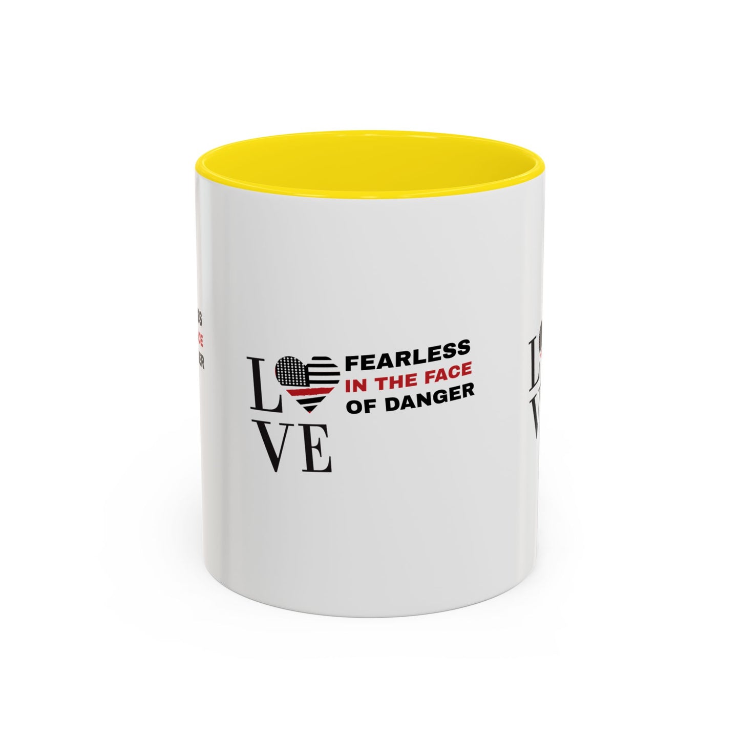 Firefighter Accent Coffee Mug – Fearless in the face of danger