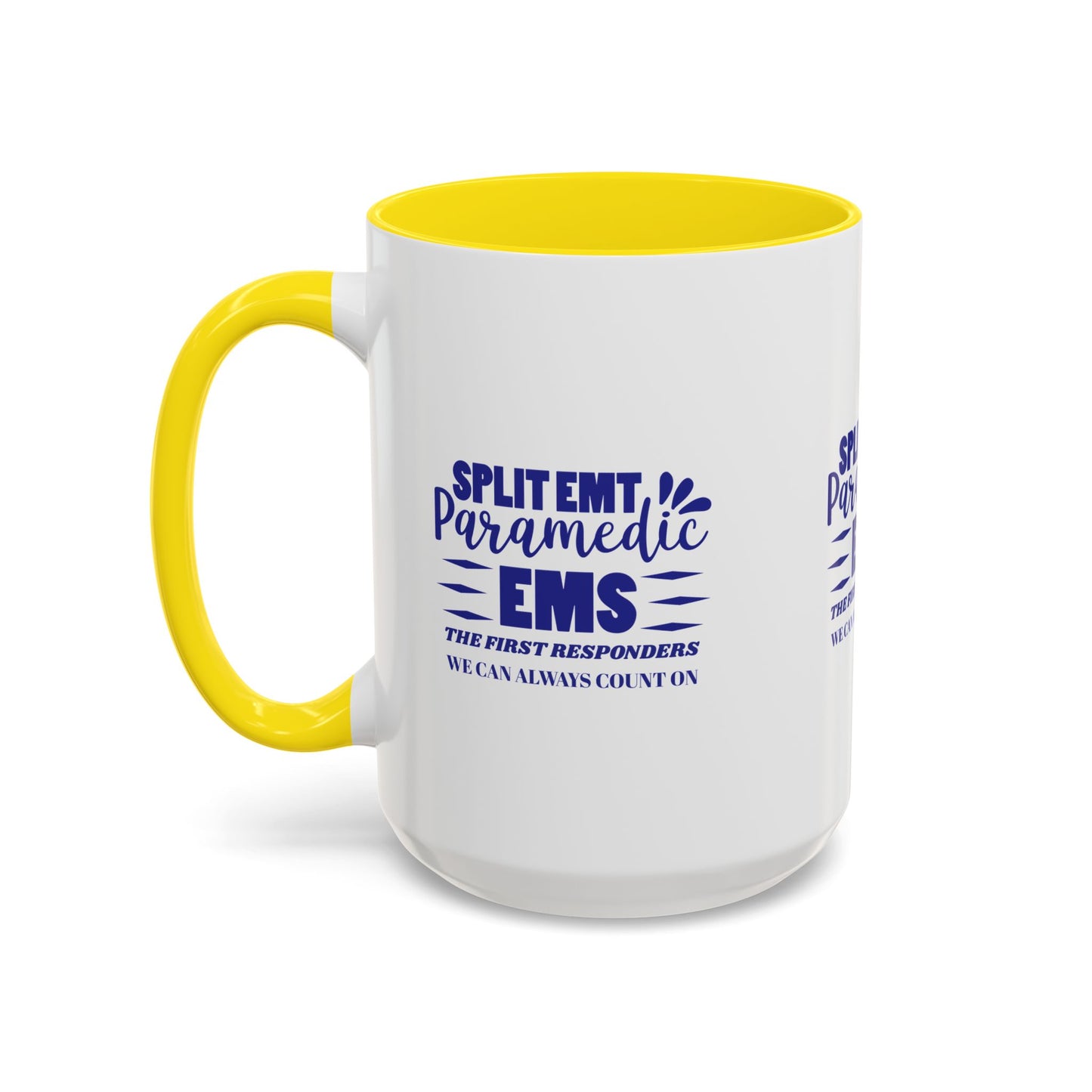 EMS Accent Coffee Mug – EMS: the first responders we can always count on