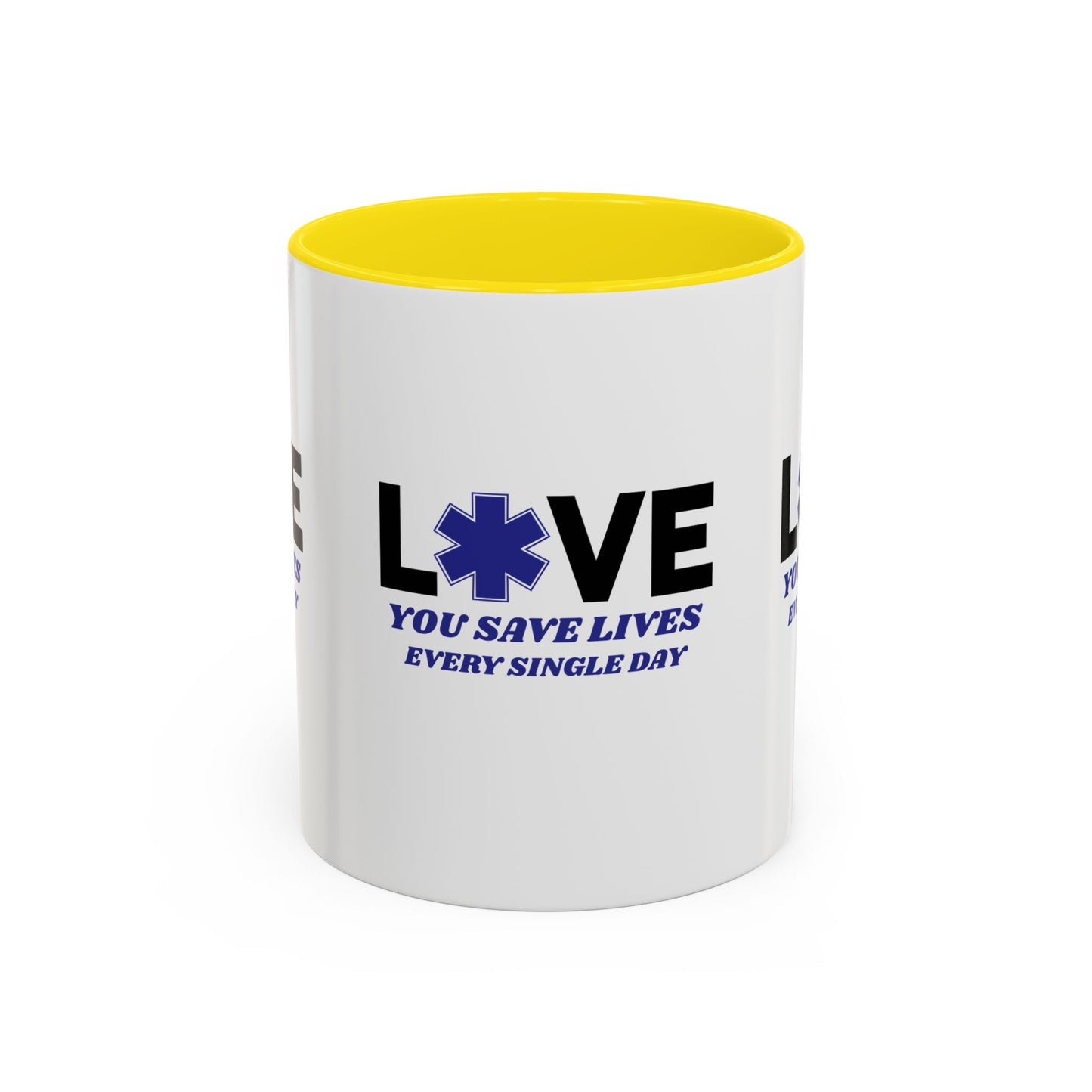 EMS Accent Coffee Mug – You save lives every single day