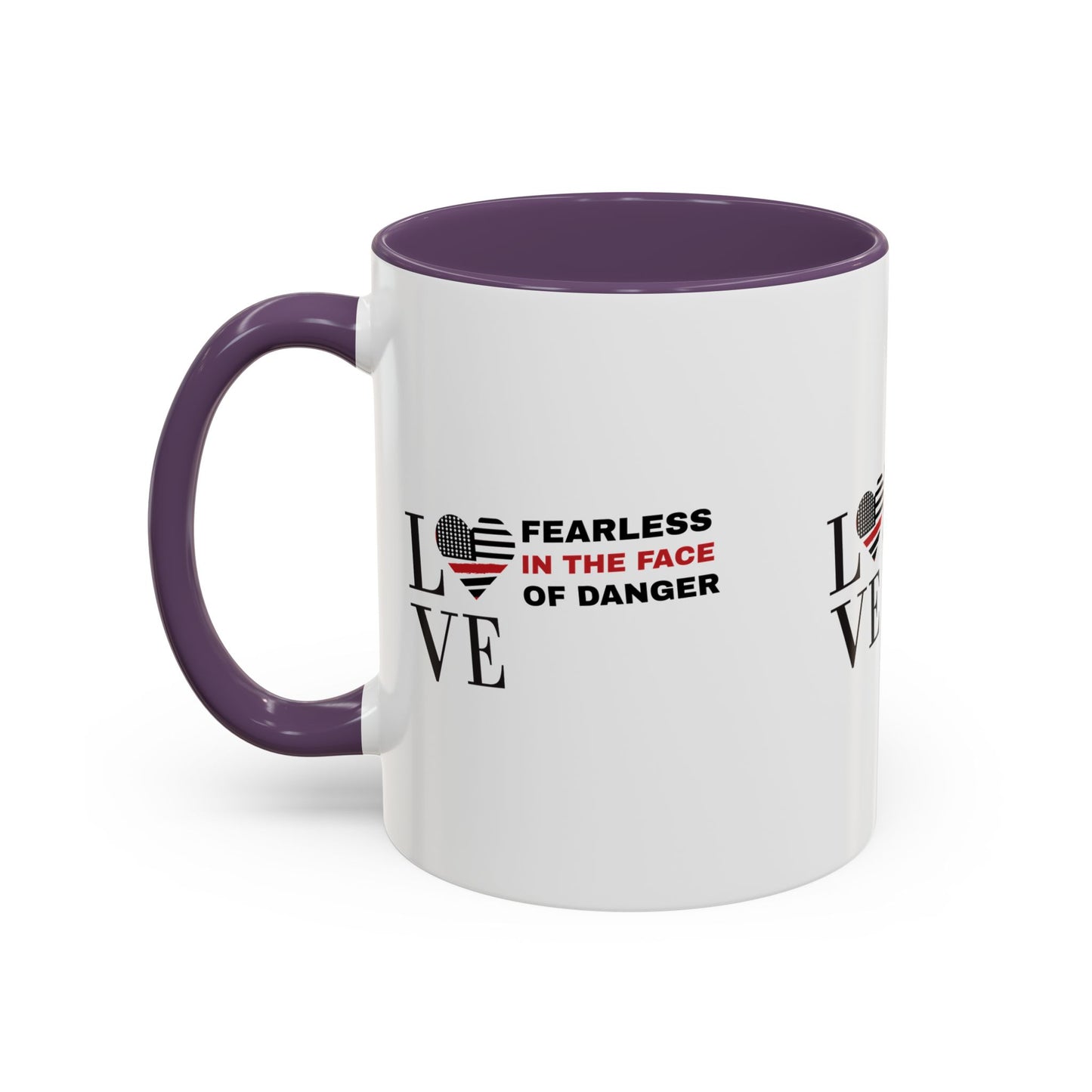 Firefighter Accent Coffee Mug – Fearless in the face of danger