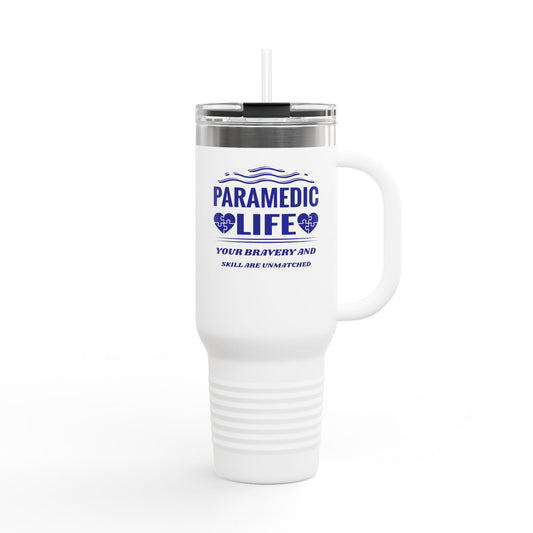 EMS Insulated Travel Mug, 40oz - Your bravery and skill are unmatched