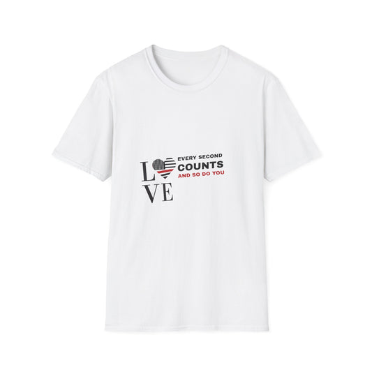 Firefighter Softstyle T-Shirt – Every second counts, and so do you