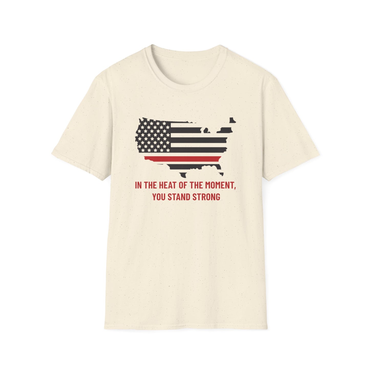 Firefighter Softstyle T-Shirt – In the heat of the moment, you stand strong