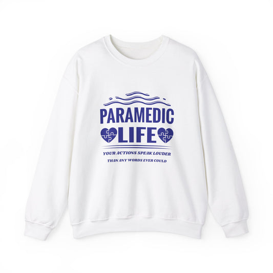 EMS Unisex Crewneck Sweatshirt – Your actions speak louder than any words ever could