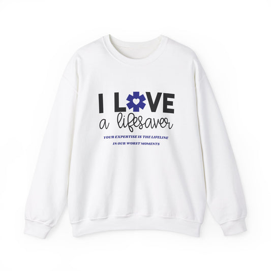 EMS Unisex Crewneck Sweatshirt – Your expertise is the lifeline in our worst moments