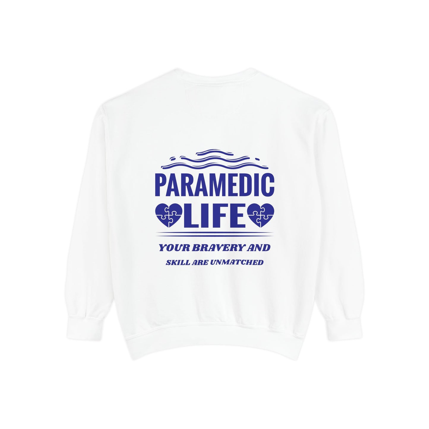 EMS Unisex Garment-Dyed Sweatshirt –Your bravery and skill are unmatched