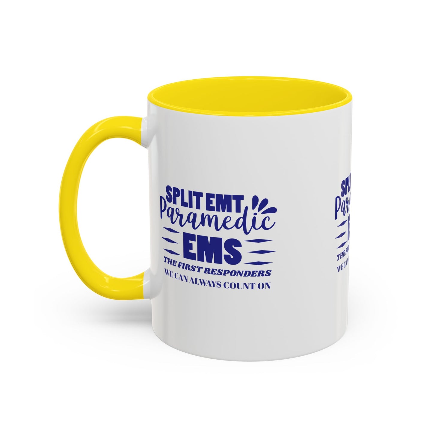 EMS Accent Coffee Mug – EMS: the first responders we can always count on