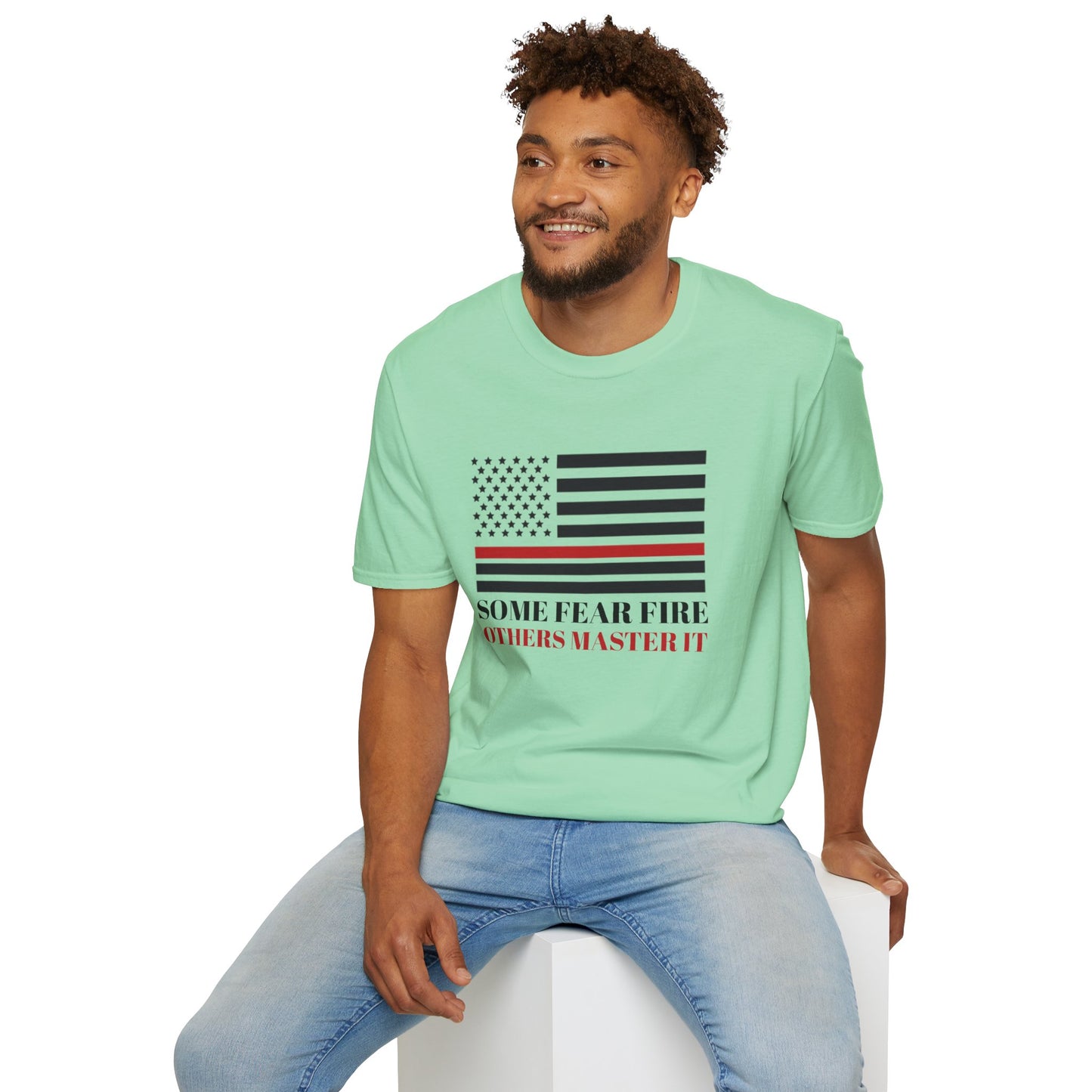 Firefighter Softstyle T-Shirt – Some fear fire, others master it