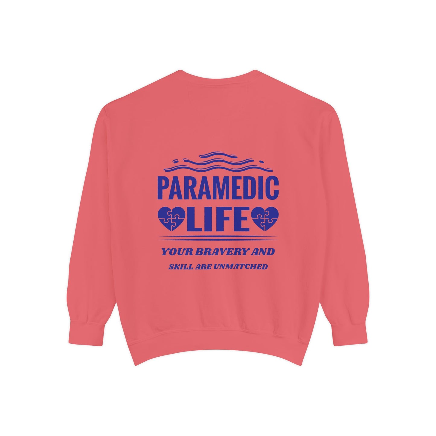 EMS Unisex Garment-Dyed Sweatshirt –Your bravery and skill are unmatched