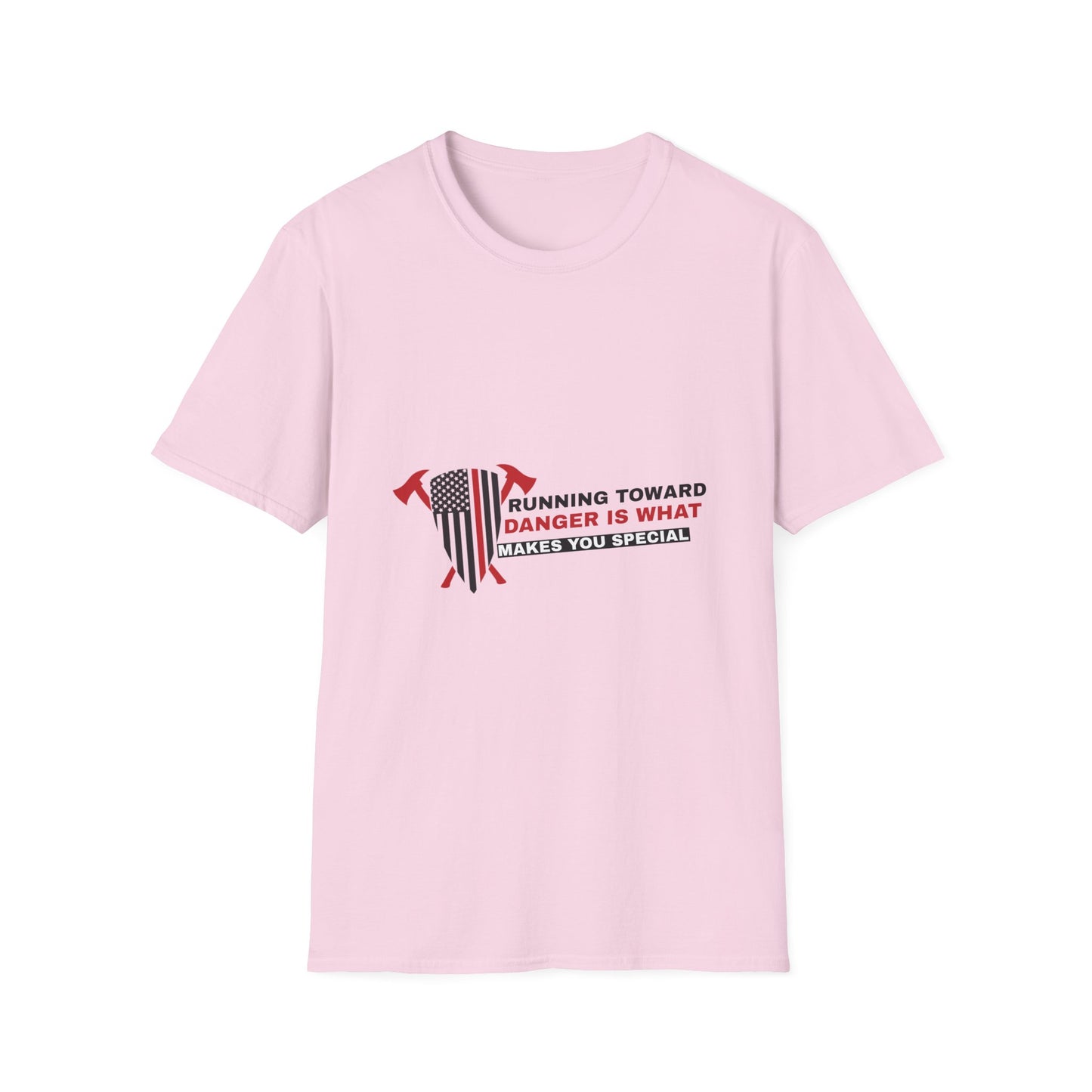 Firefighter Softstyle T-Shirt – Running toward danger is what makes you special