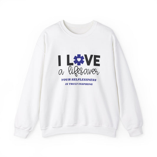 EMS Unisex Crewneck Sweatshirt – Your selflessness is truly inspiring