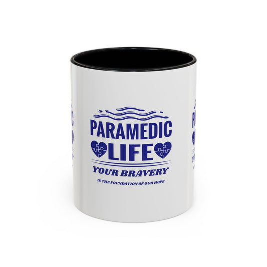 EMS Accent Coffee Mug – Your bravery is the foundation of our hope