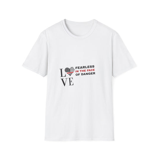 Firefighter Softstyle T-Shirt – Fearless in the face of danger