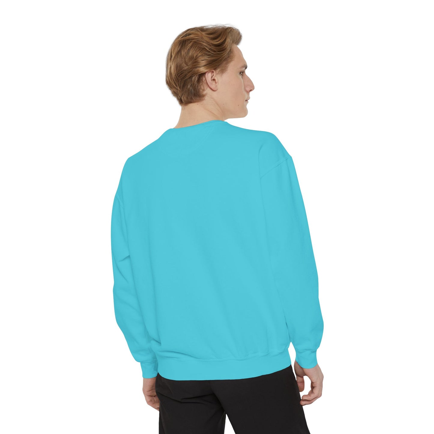 EMS Unisex Garment-Dyed Sweatshirt –You remind us that heroes come in many forms