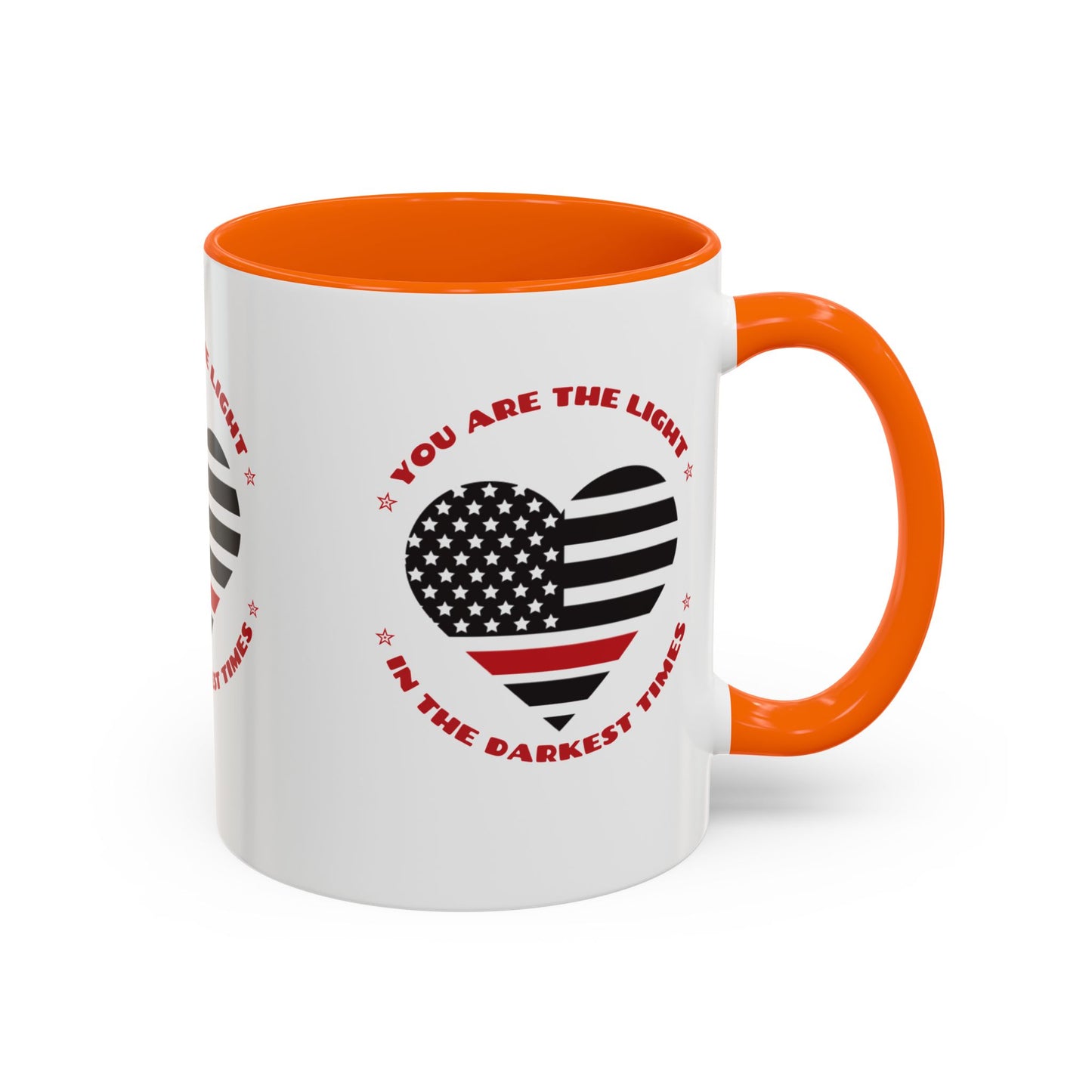 Firefighter Accent Coffee Mug – You are the light in the darkest times