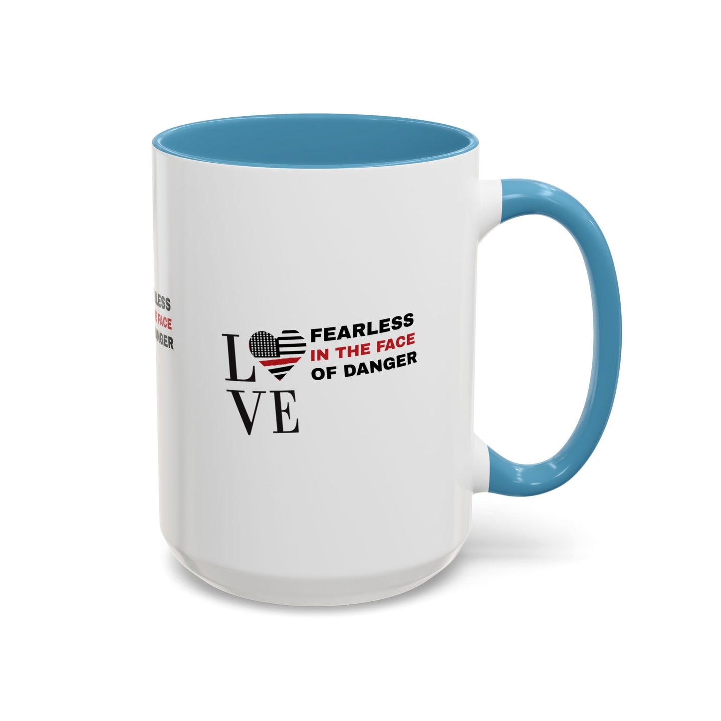 Firefighter Accent Coffee Mug – Fearless in the face of danger