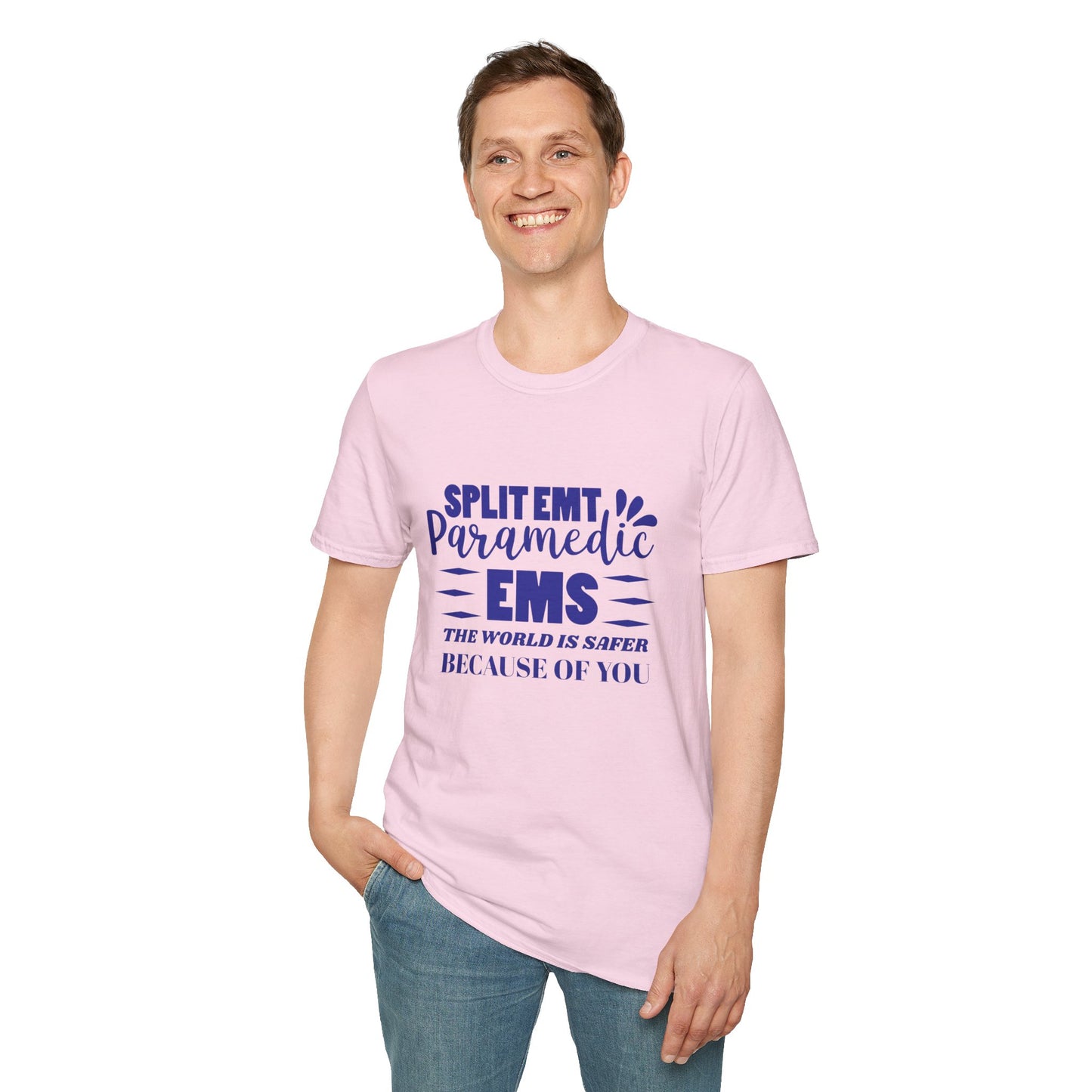 EMS Inspiration Softstyle T-Shirt – The world is safer because of you