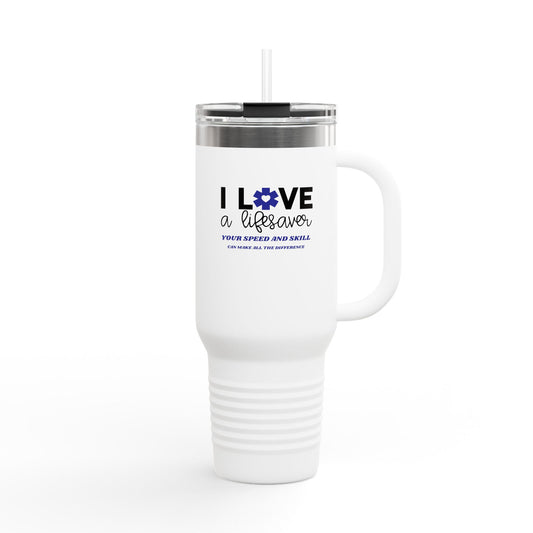 EMS Insulated Travel Mug, 40oz - Your speed and skill can make all the difference