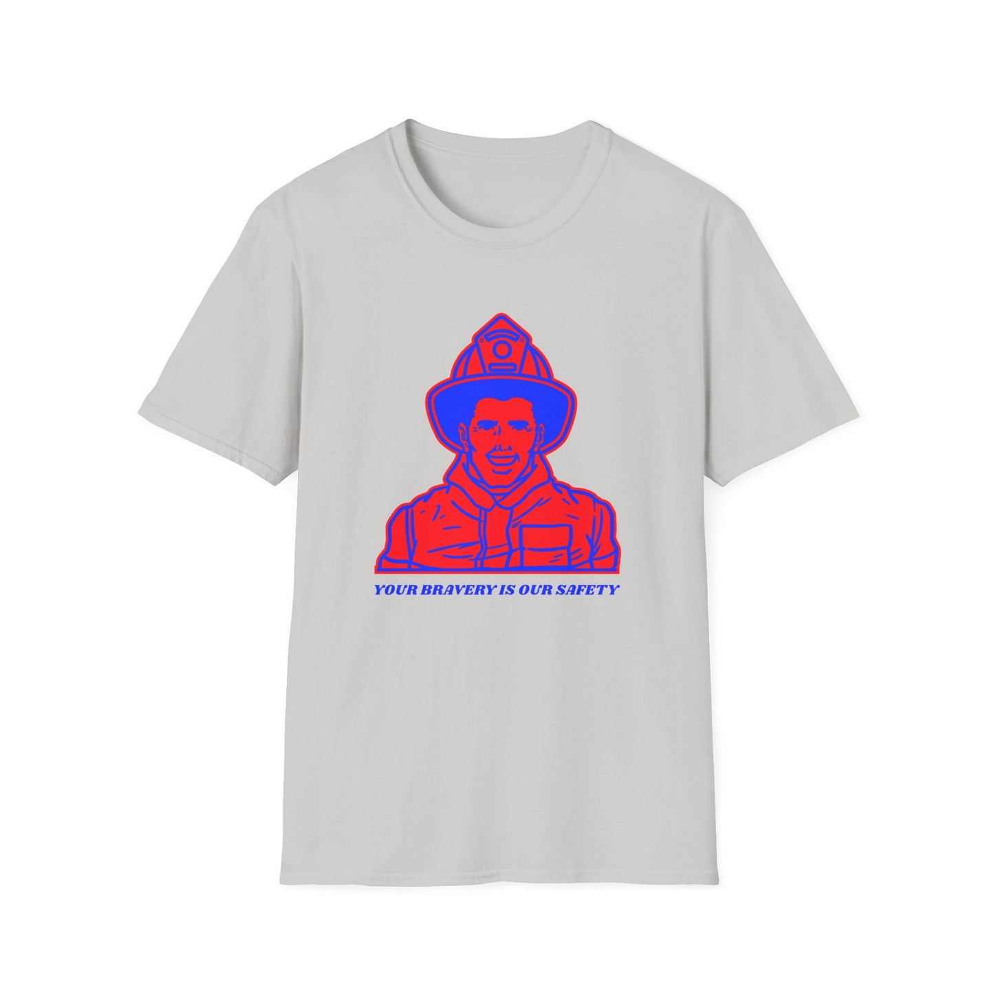 Firefighter Softstyle T-Shirt – Your bravery is our safety