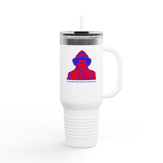 Firefighter Insulated Travel Mug, 40oz – Your bravery knows no bounds