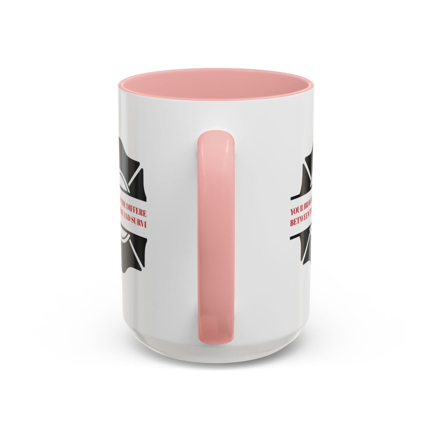Firefighter Accent Coffee Mug – Your bravery is the difference between tragedy and survival