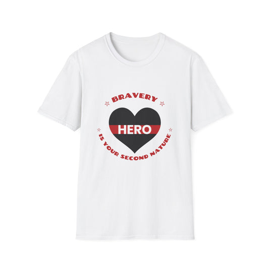 Firefighter Softstyle T-Shirt – Bravery is your second nature