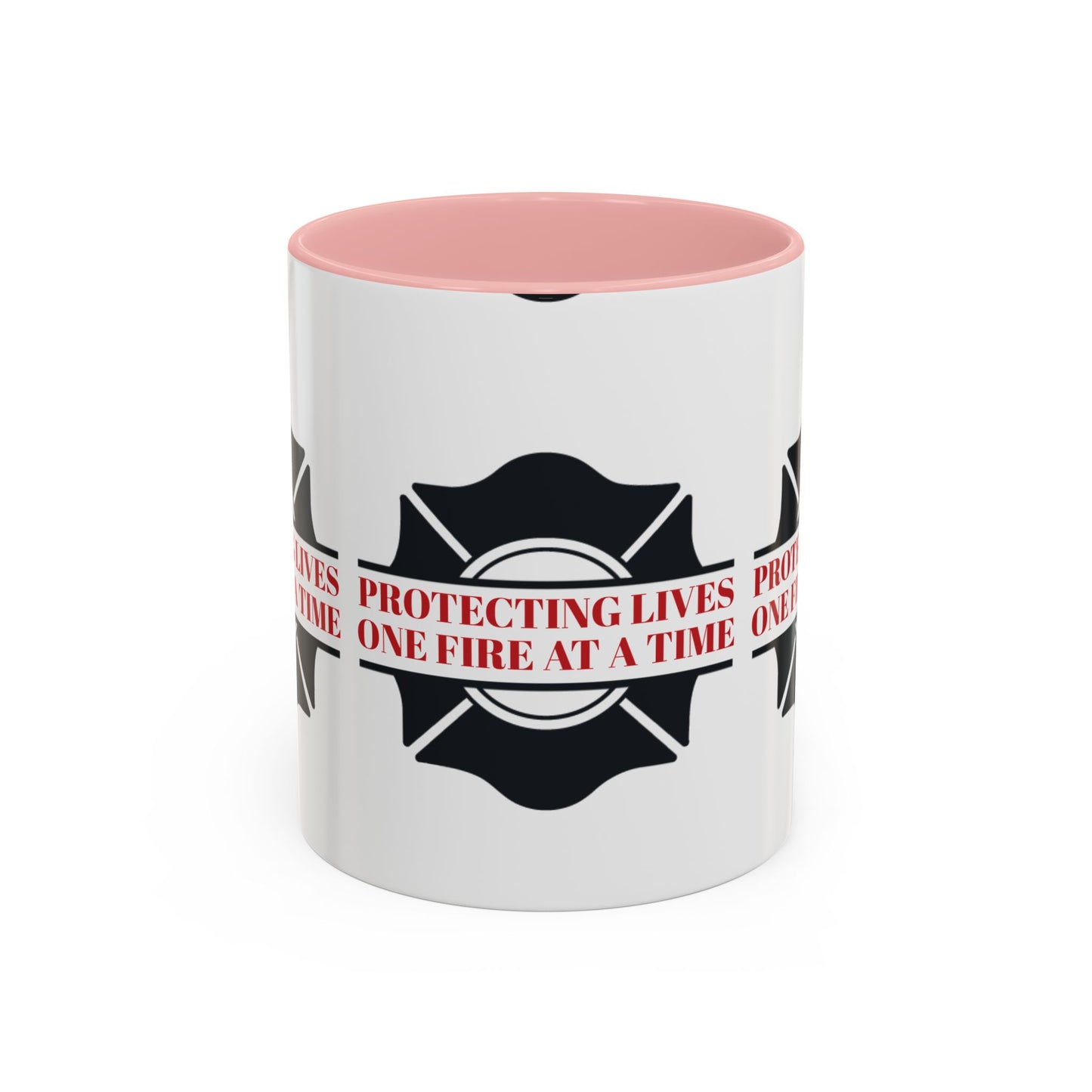 Firefighter Accent Coffee Mug – Protecting lives, one fire at a time