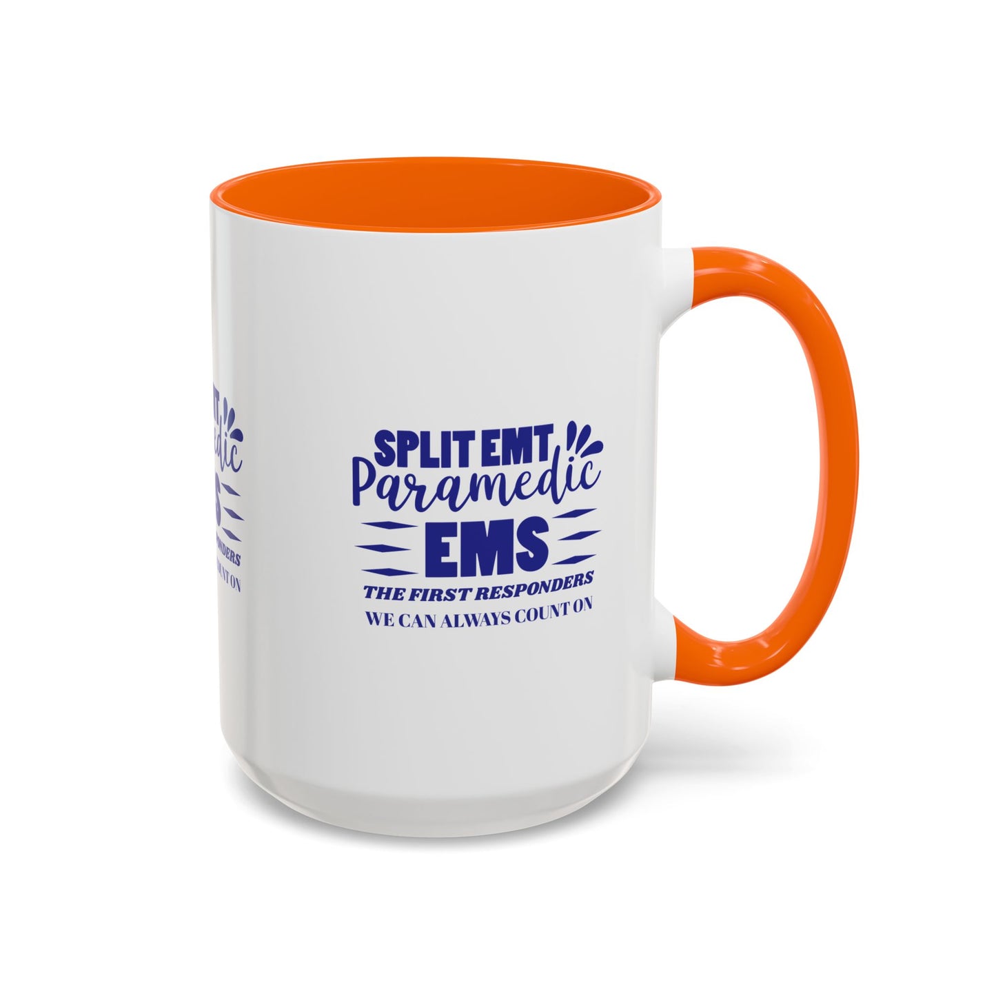 EMS Accent Coffee Mug – EMS: the first responders we can always count on