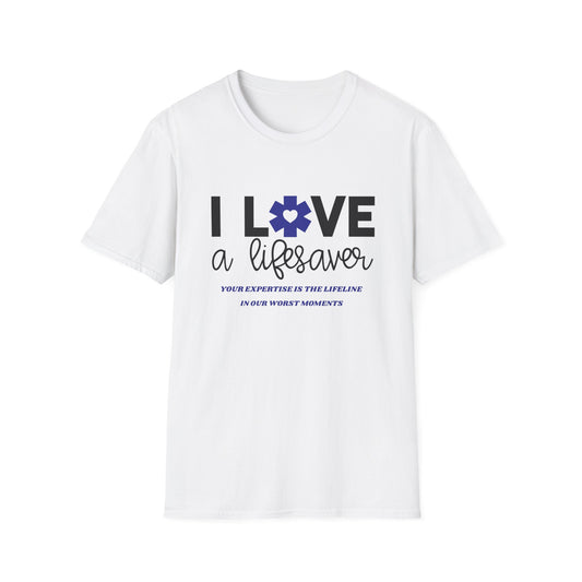 EMS Inspiration Softstyle T-Shirt – Your expertise is the lifeline in our worst moments
