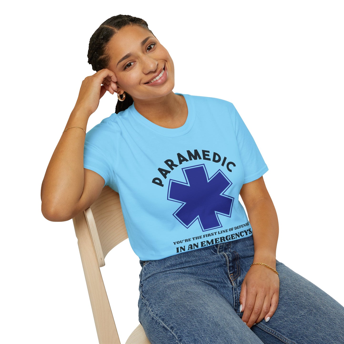 EMS Inspiration Softstyle T-Shirt – You’re the first line of defense in an emergency