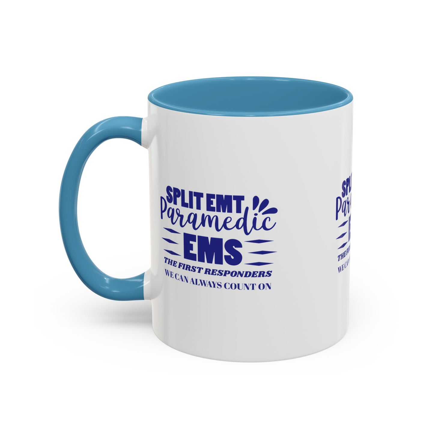 EMS Accent Coffee Mug – EMS: the first responders we can always count on