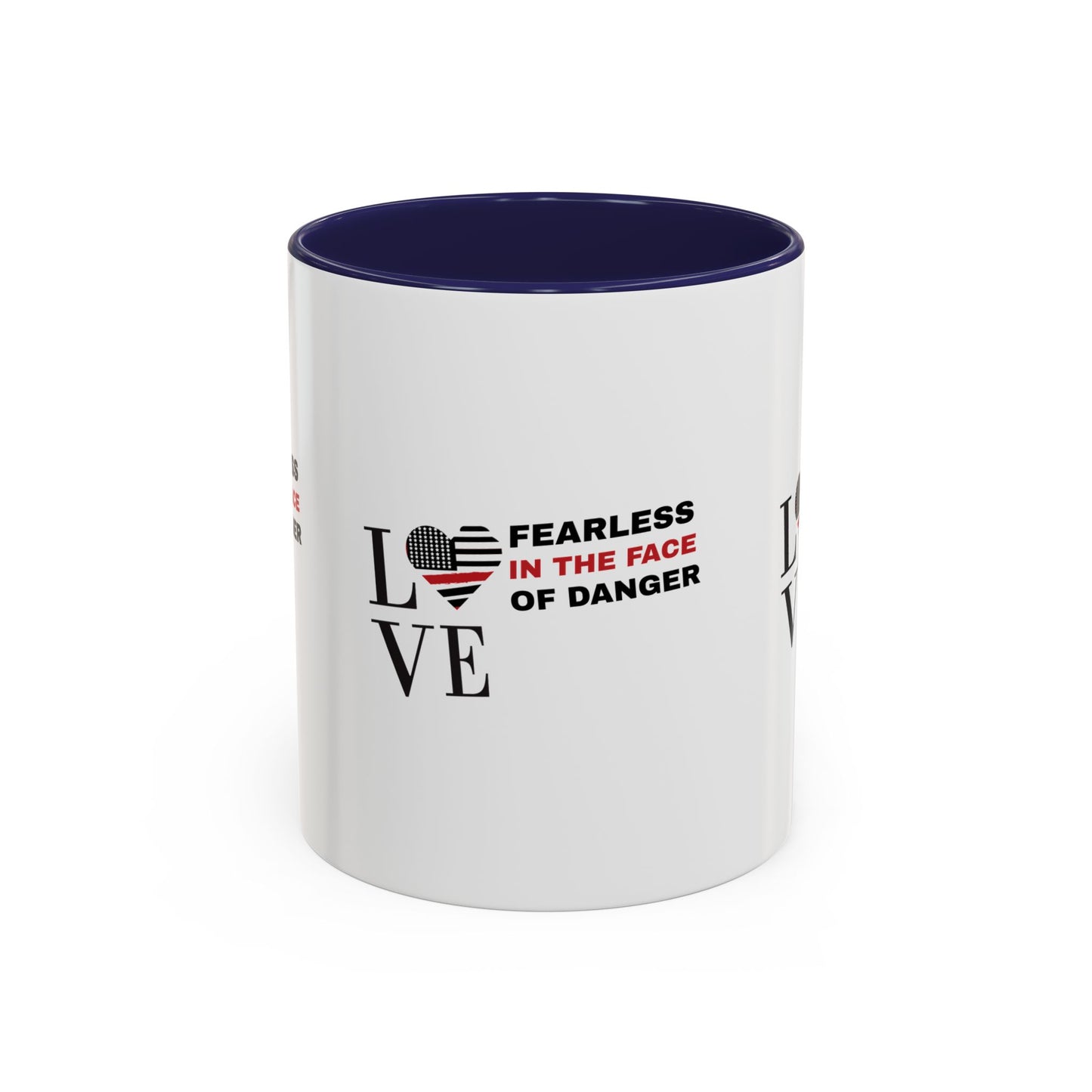 Firefighter Accent Coffee Mug – Fearless in the face of danger