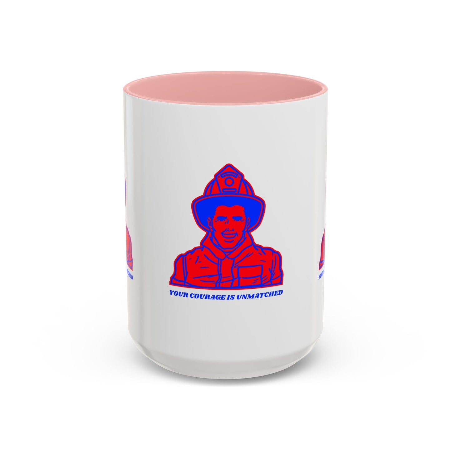 Firefighter Accent Coffee Mug – Your courage is unmatched