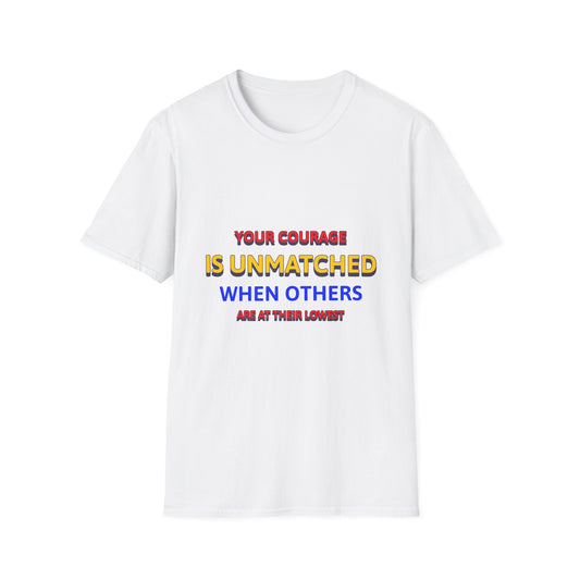 EMS Inspiration Softstyle T-Shirt – Your courage is unmatched when others are at their lowest
