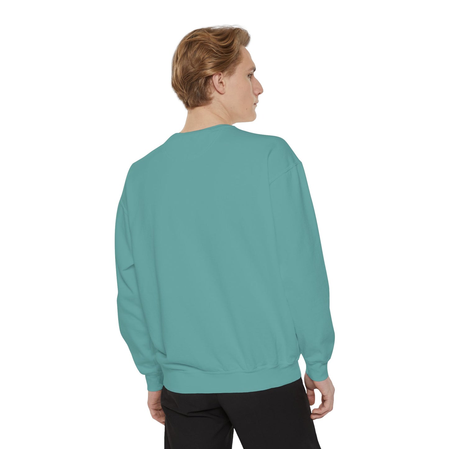 EMS Unisex Garment-Dyed Sweatshirt –You remind us that heroes come in many forms