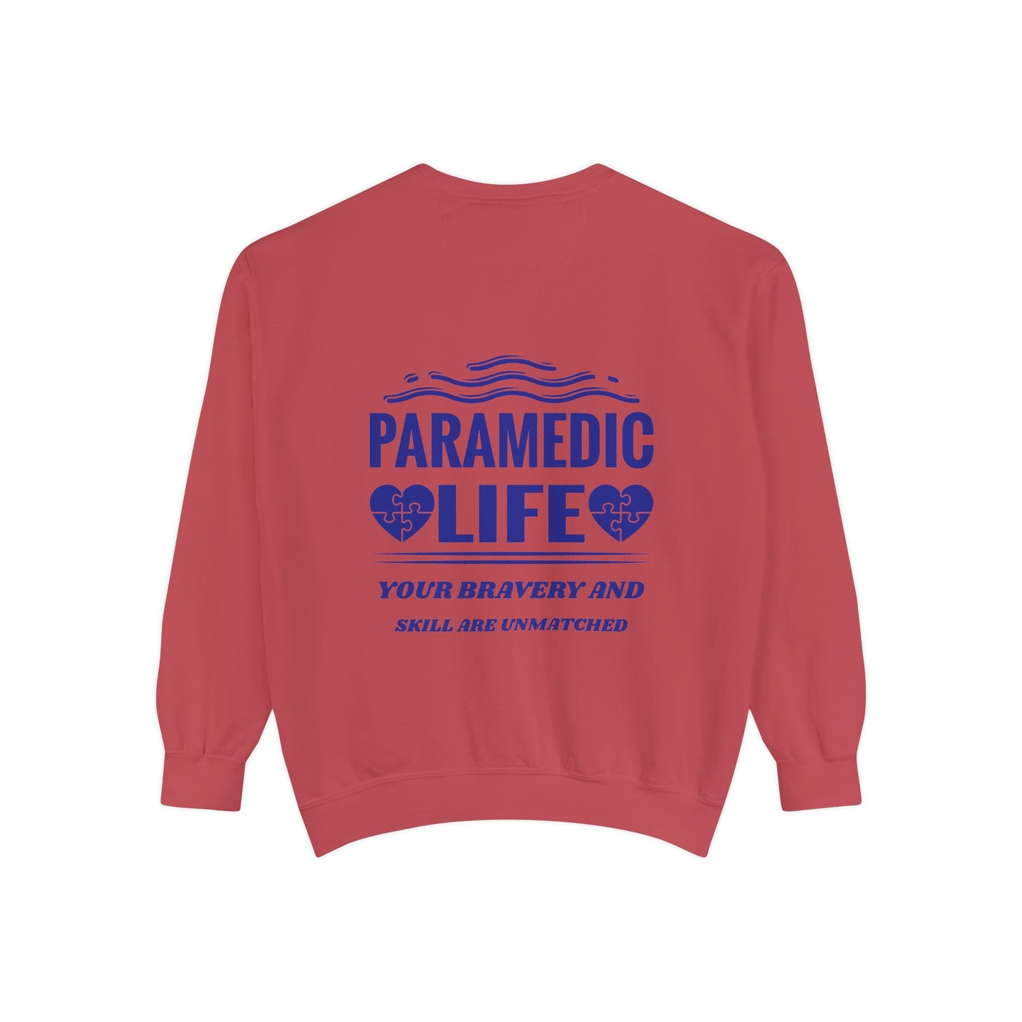 EMS Unisex Garment-Dyed Sweatshirt –Your bravery and skill are unmatched