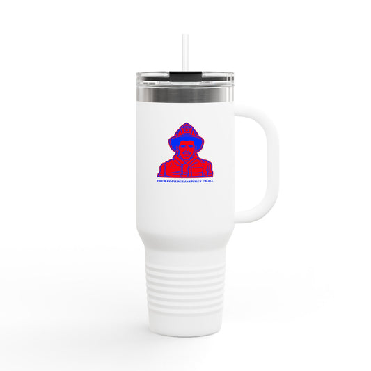 Firefighter Insulated Travel Mug, 40oz – Your courage inspires us all