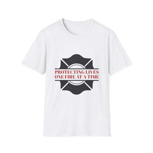 Firefighter Softstyle T-Shirt – Protecting lives, one fire at a time