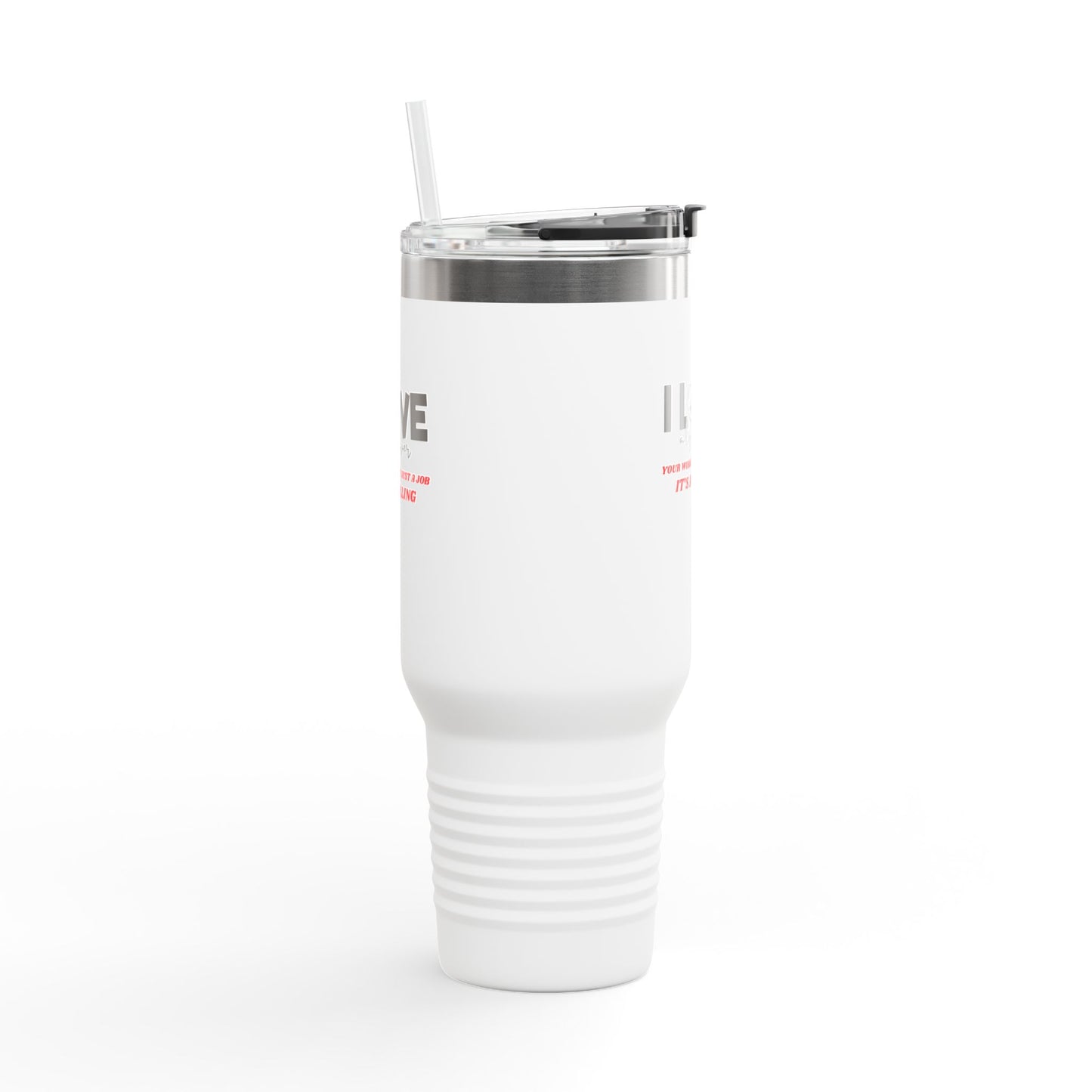 EMS Insulated Travel Mug, 40oz - Your work isn’t just a job, it’s a calling